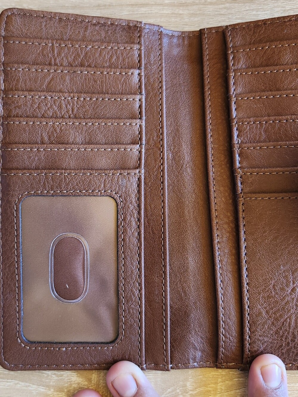 Fossil Chestnut Brown Leather Women's Wallet - Picture 7 of 8